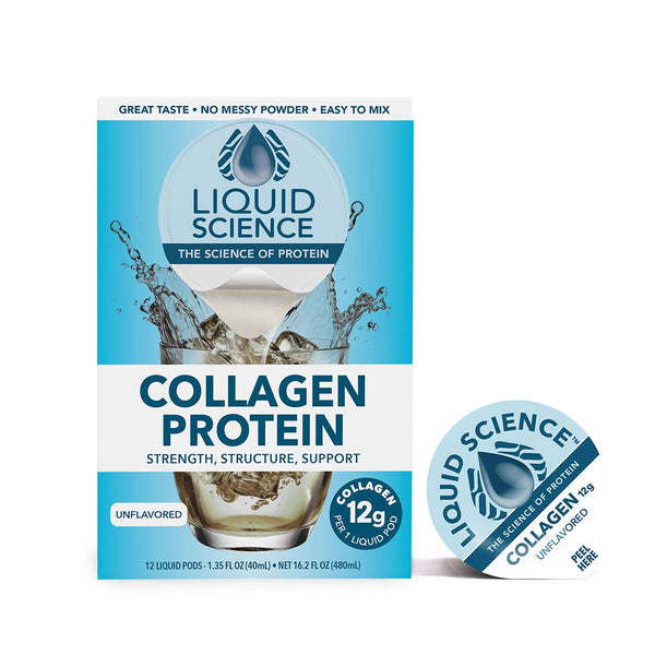 Unflavored collagen protein pods – Liquid Science